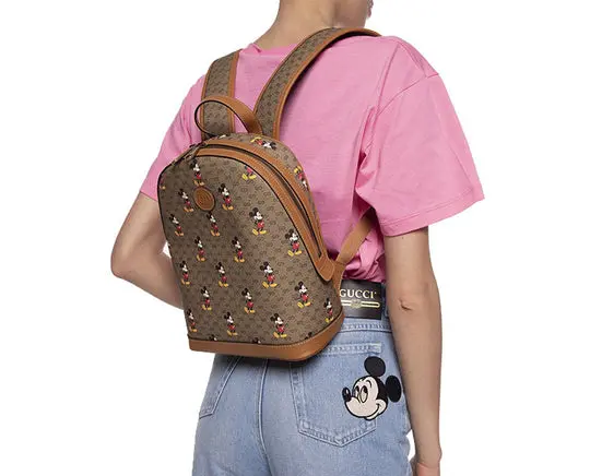 Alternative view of Balo Gucci x Disney Mickey Mouse ‘Beige’ 552884-HWUDM-8603
