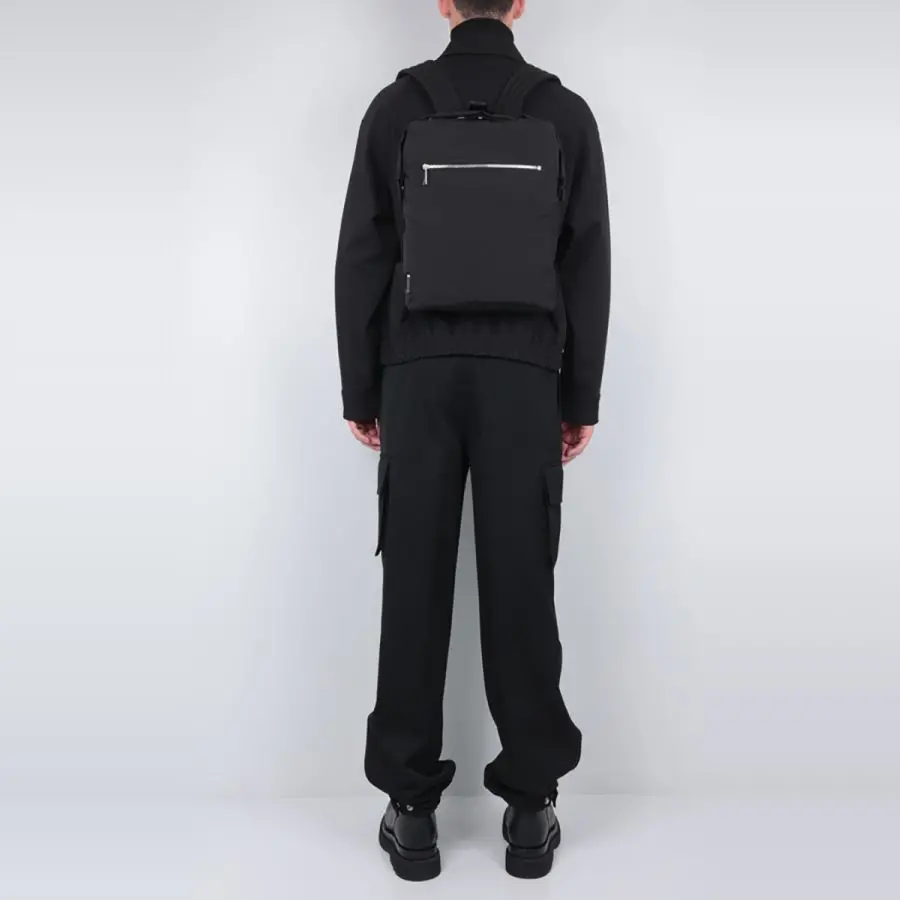 Alternative view of Balo Bottega Veneta Nylon Backpack ‘Black’ 709474V1S838803