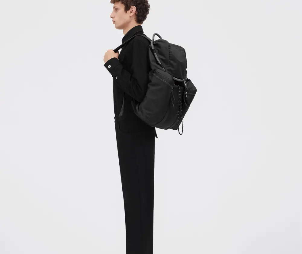 Alternative view of Balo Bottega Veneta Cassette Logo ‘Black’ 718085V0EPD8803