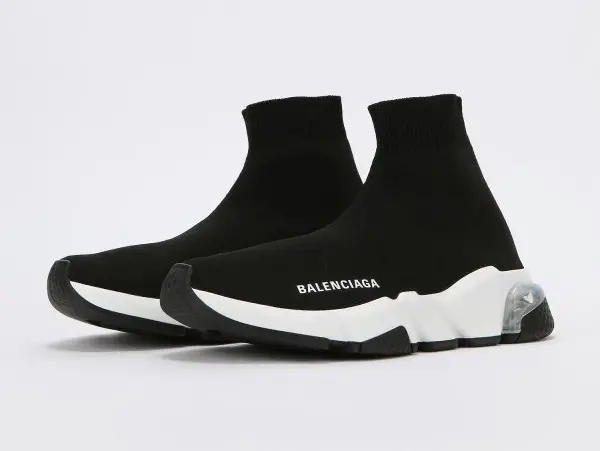 Giày Balenciaga Wmns Speed Trainer ‘Clearsole Black Clear’ 607543 W05GG 1010 - Ảnh 5