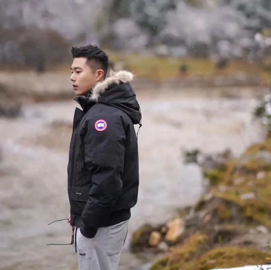 Áo Canada Goose Chilliwack ‘Black’ 7999M-61 - Ảnh 2