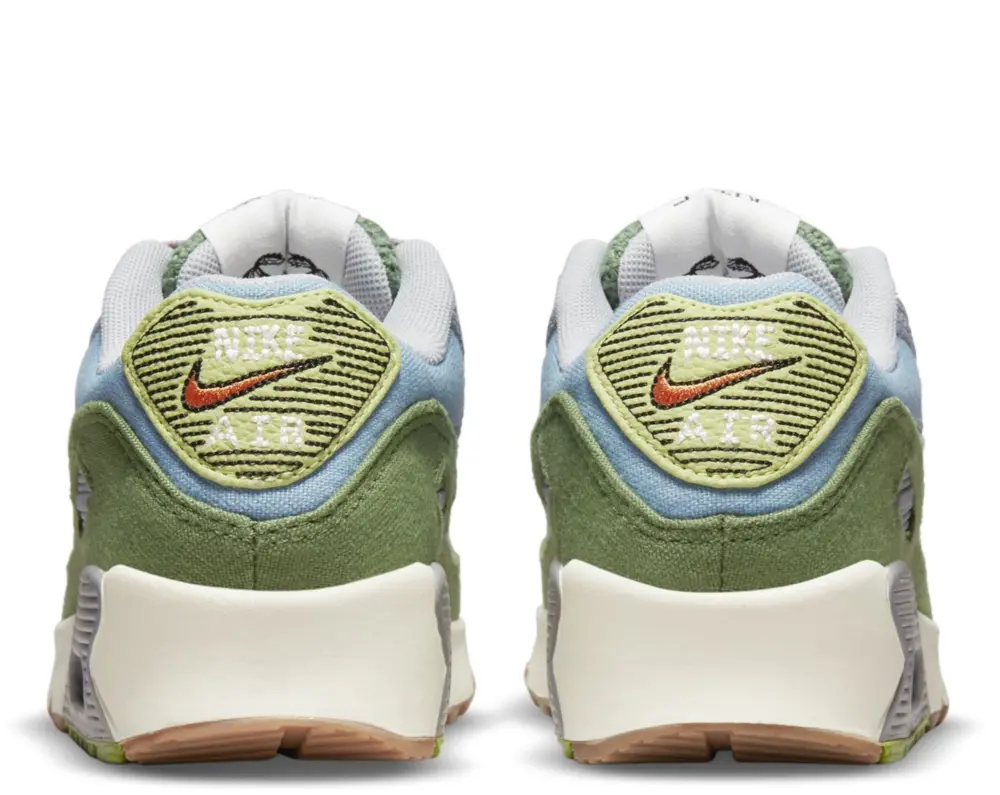 Giày Nike Air Max 90 SE GS ‘Sun Club Treeline’ DQ4016-400 - Ảnh 3