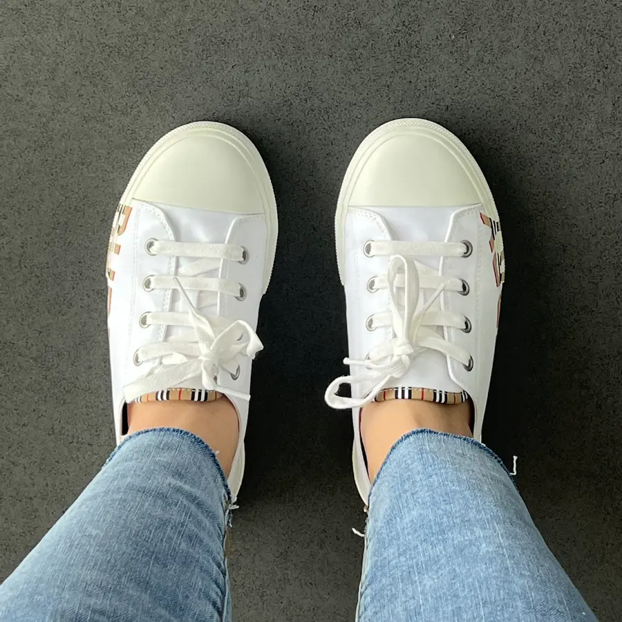 Alternative view of Giày Burberry Icon Logo ‘White’ 80385001