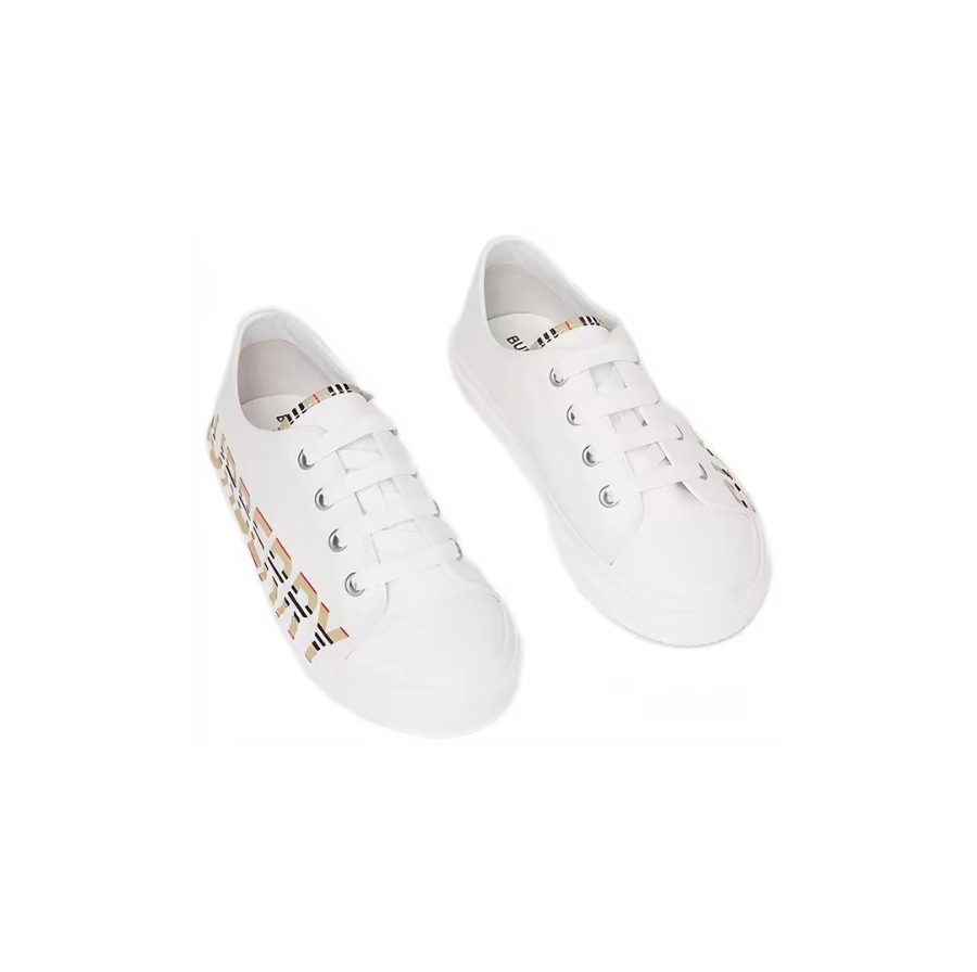 Giày Burberry Icon Logo ‘White’ 80385001 - Ảnh 3