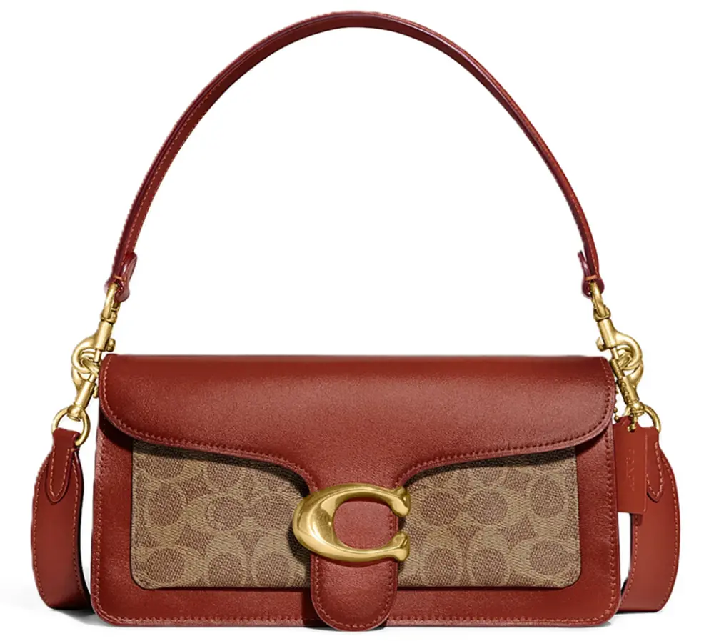 Túi Coach Tabby 26 Signature Canvas ‘Red’ CI032-B4NQ4