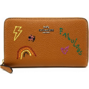 Túi Coach Leather Wallet ‘Brown’ C9105-IMQUN