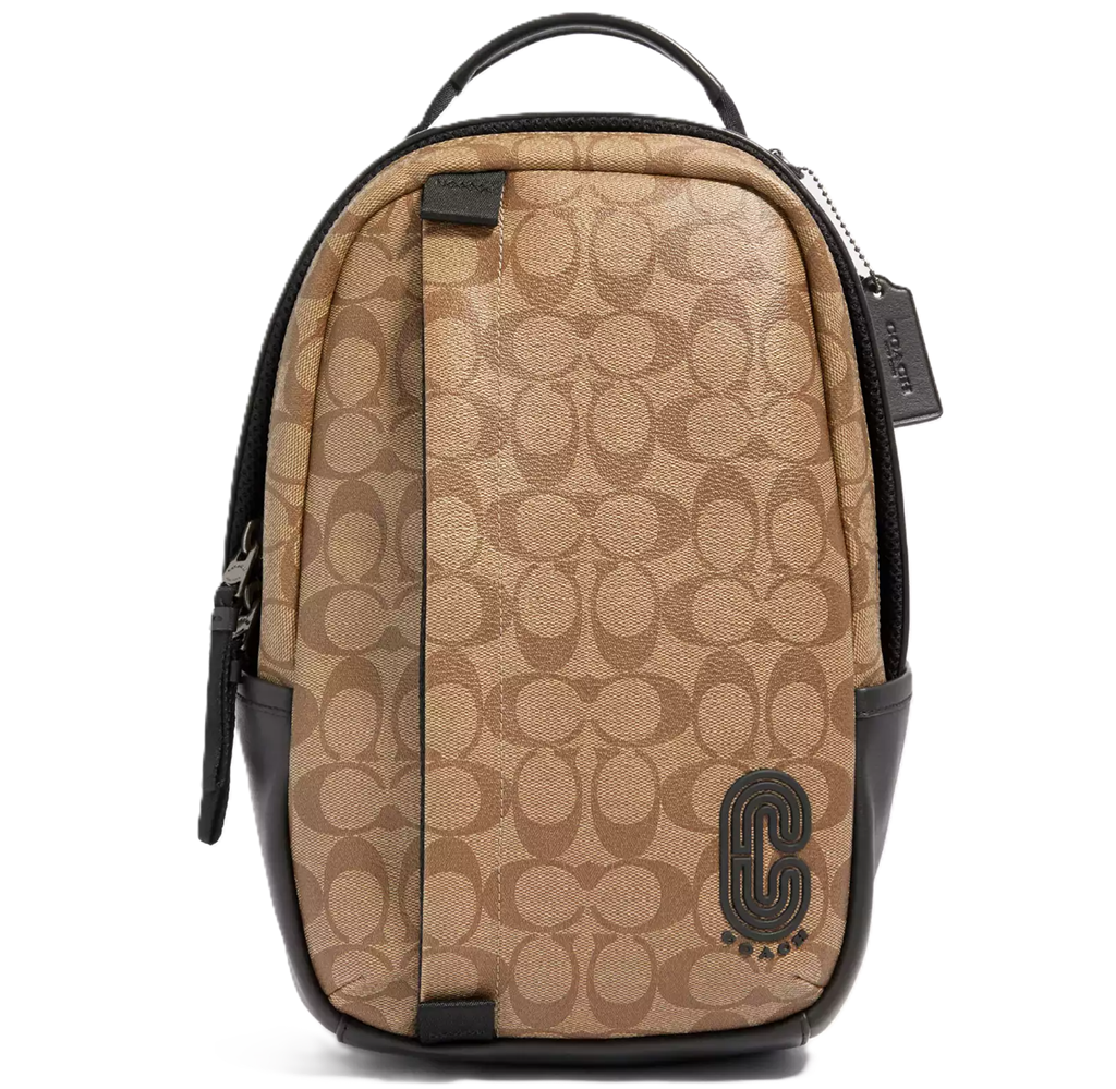 Túi Coach Edge Pack In Signature ‘Brown’ 89909-QBTN2
