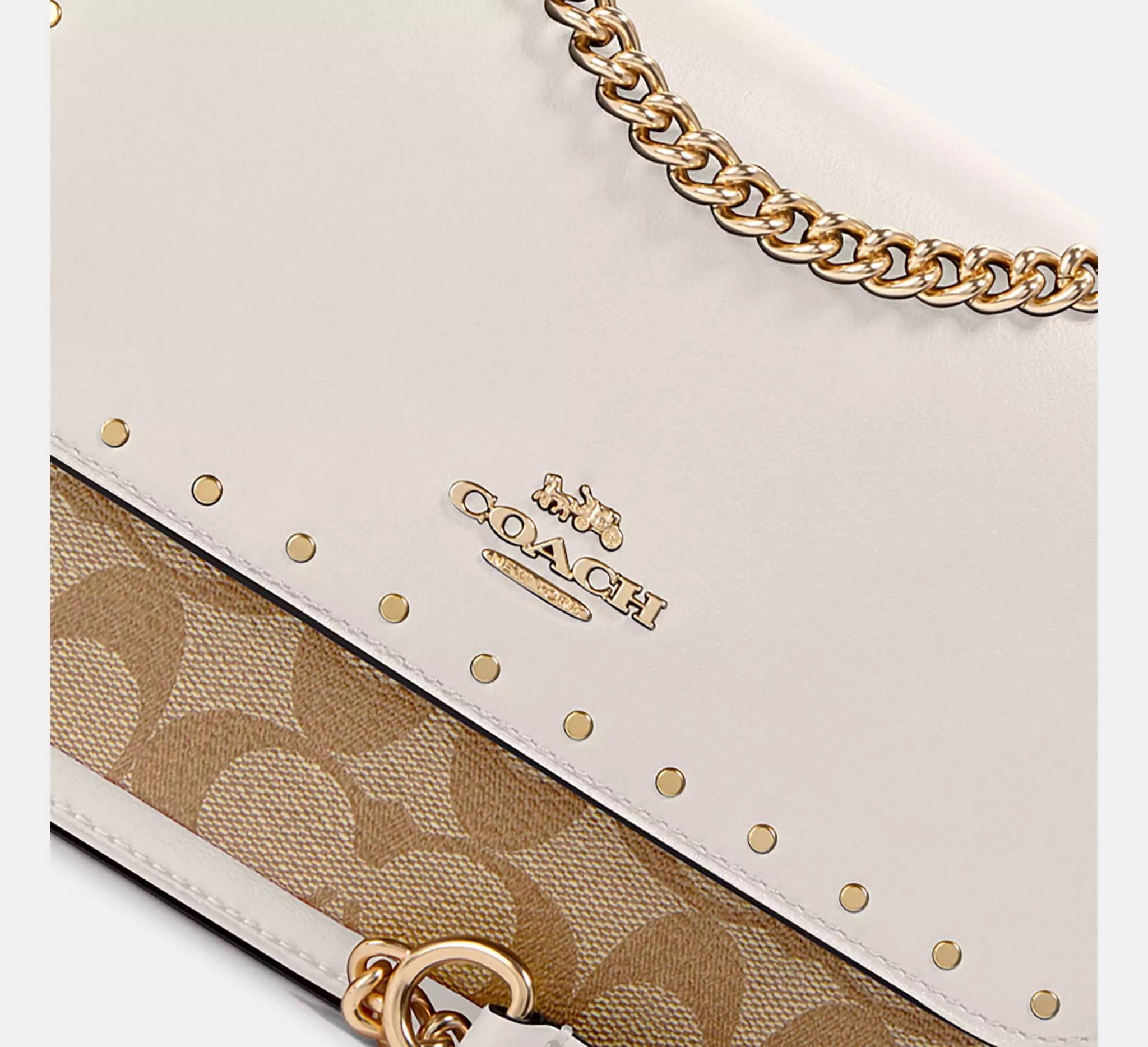 Túi Coach Klare Crossbody Signature Canvas 'White Beige' 90400-IMOT4 - Ảnh 4