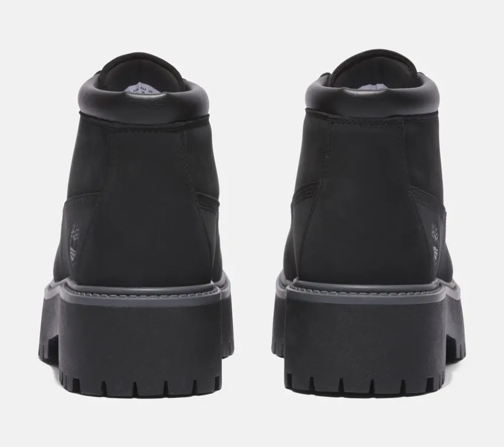 Giày Timberland Stone Street Mid Lace-Up Waterproof 'Black' TB0A5REN0151 - Ảnh 3