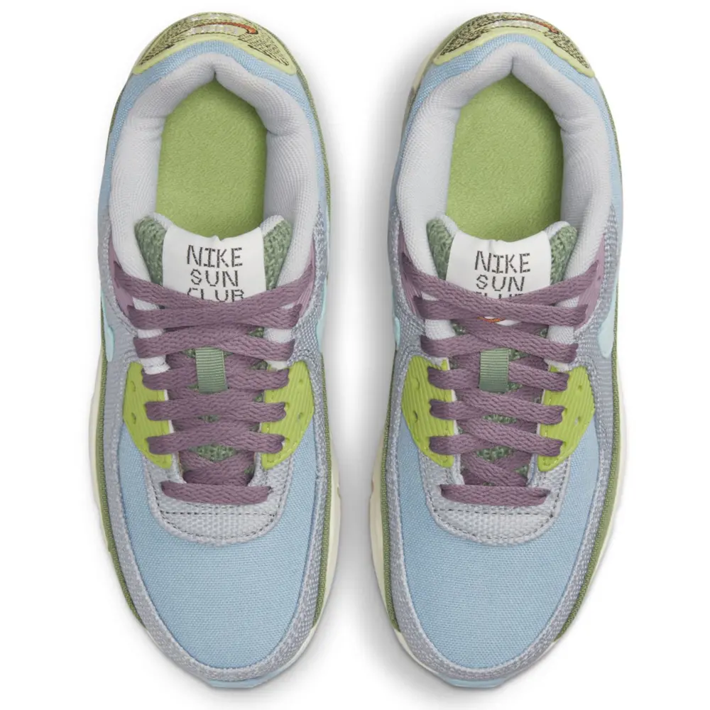 Giày Nike Air Max 90 SE GS ‘Sun Club Treeline’ DQ4016-400 - Ảnh 4