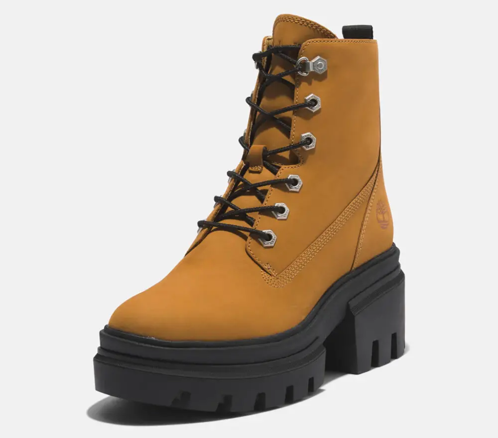 Alternative view of Giày Timberland Everleigh 6-Inch Lace Up Boot 'Wheat' A41QK231