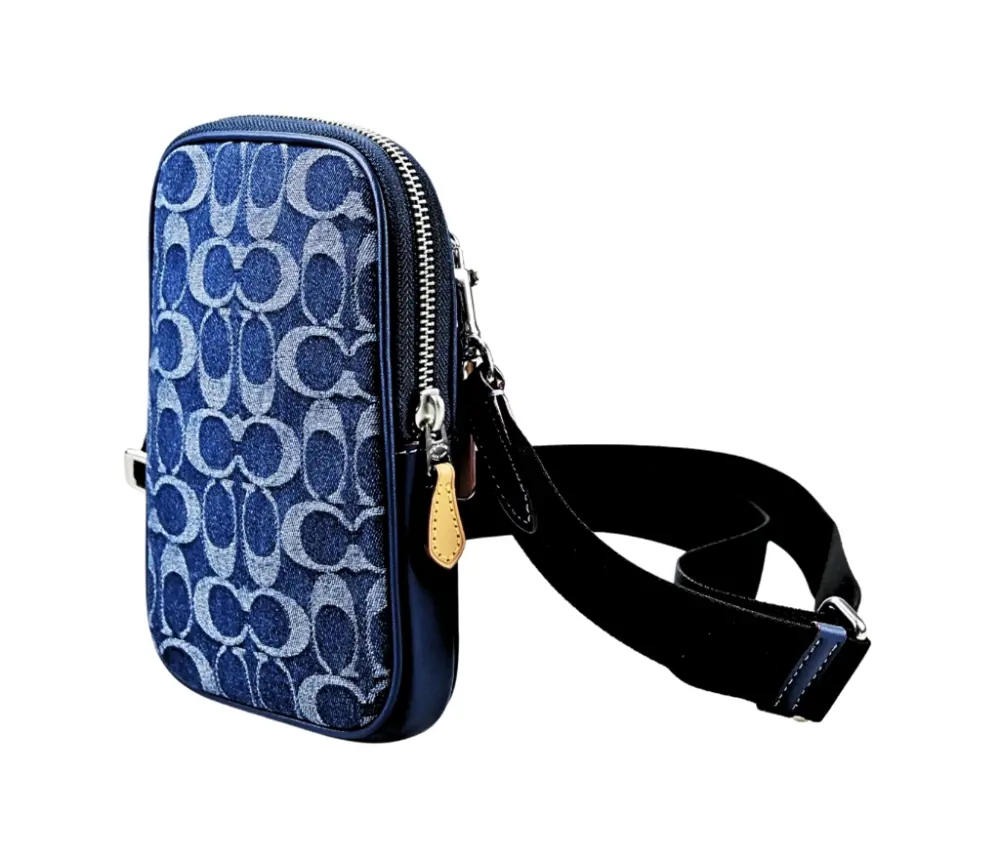 Túi Coach Stanton 13 ‘Navy’ C8235-B4EI - Ảnh 4