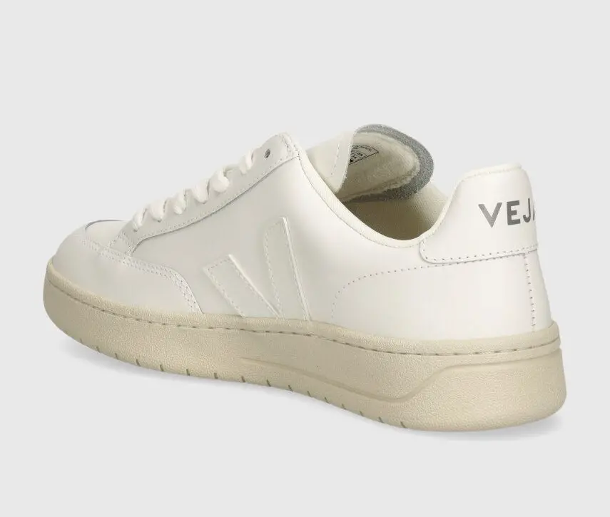 Giày Veja V-12 Leather ‘Full White’ XD022297 - Ảnh 3