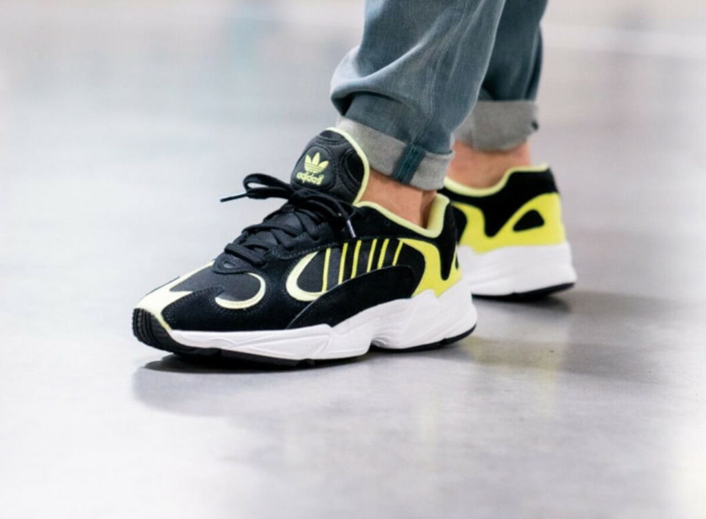 Giày Adidas Yung 1 ‘Black Hi Res Yellow’ EE5317 - Ảnh 4