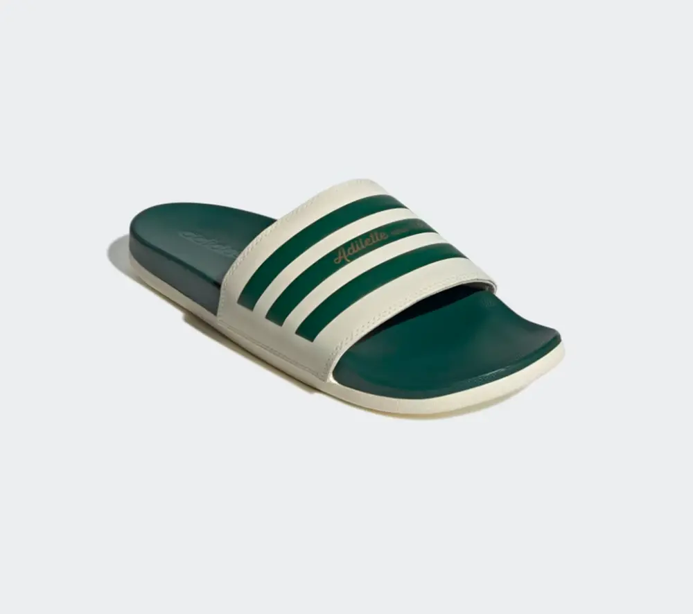 Dép adidas Adilette Comfort Slides 'Collegiate Green' GW8754 - Ảnh 4