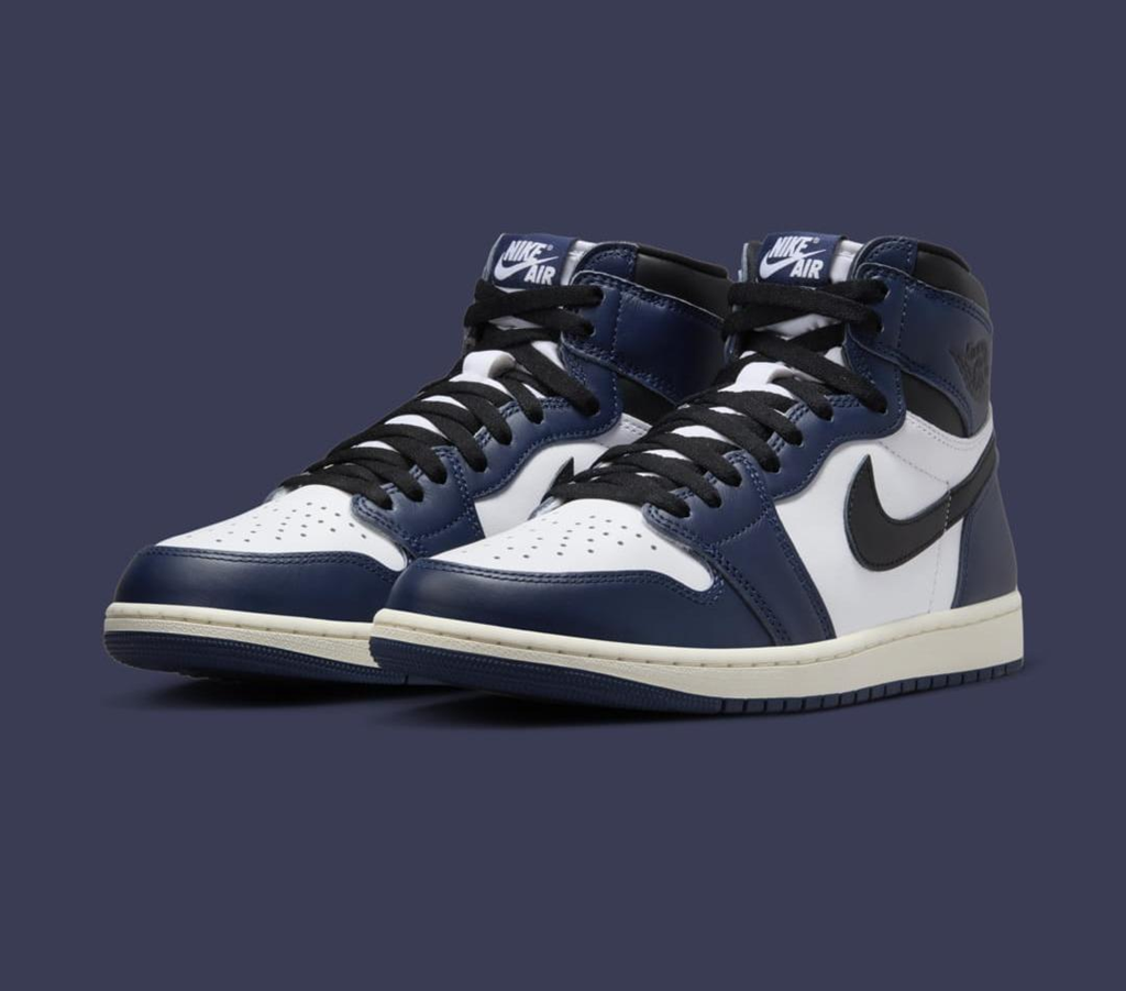 Giày Nike Air Jordan 1 Retro High OG 'Midnight Navy' DZ5485-401 - Ảnh 4