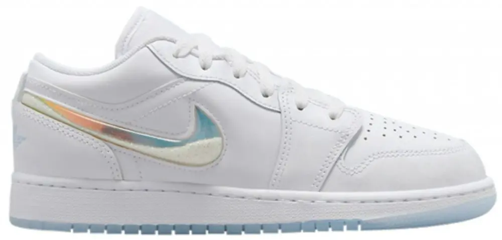 Giày Nike Air Jordan 1 Low ‘Glitter Swoosh’ FQ9112-100