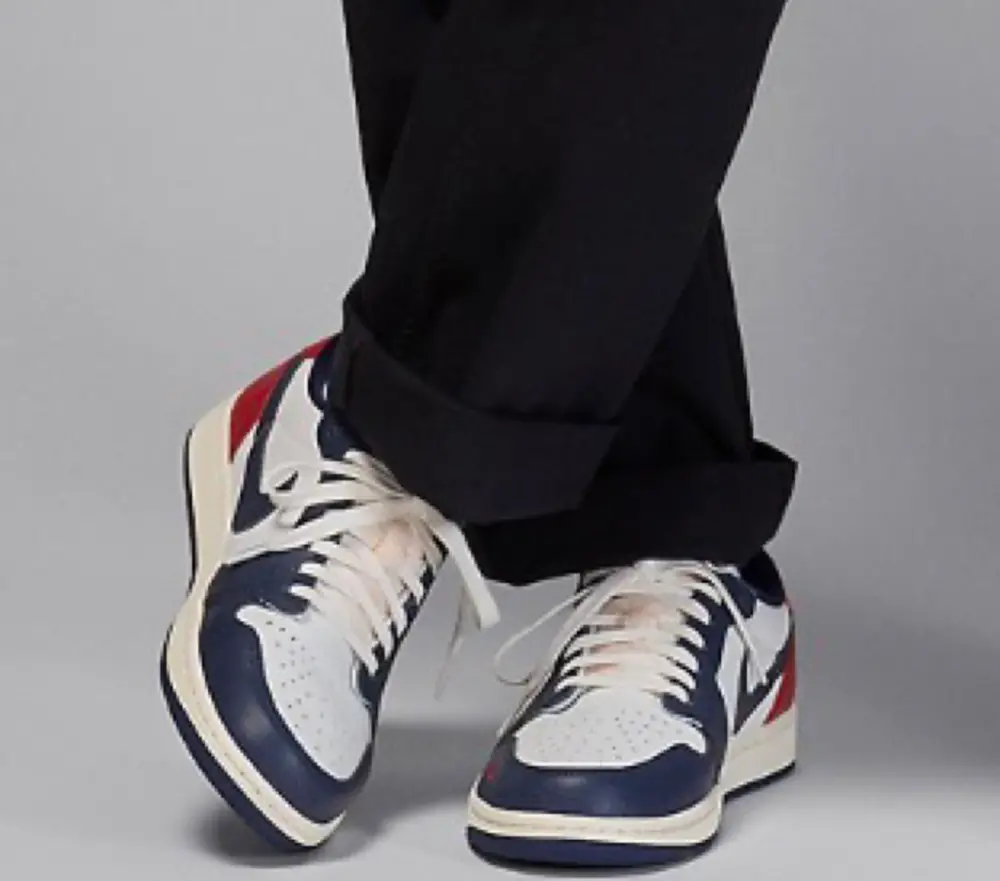 Giày Nike Air Jordan 1 Retro Low OG 'Howard University' HQ2993-100 - Ảnh 4