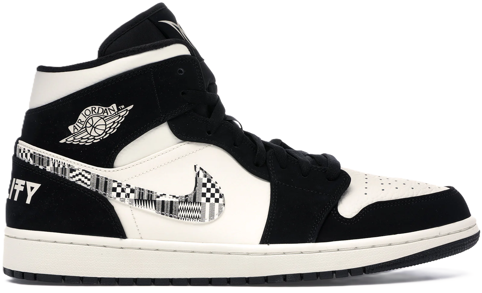 Giày Nike Jordan 1 Mid Equality 2019 'Black' 852542-010