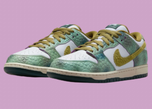 Alternative view of Giày Nike SB Dunk Low x Alexis Sablone ‘Chameleon’ HJ3386-300
