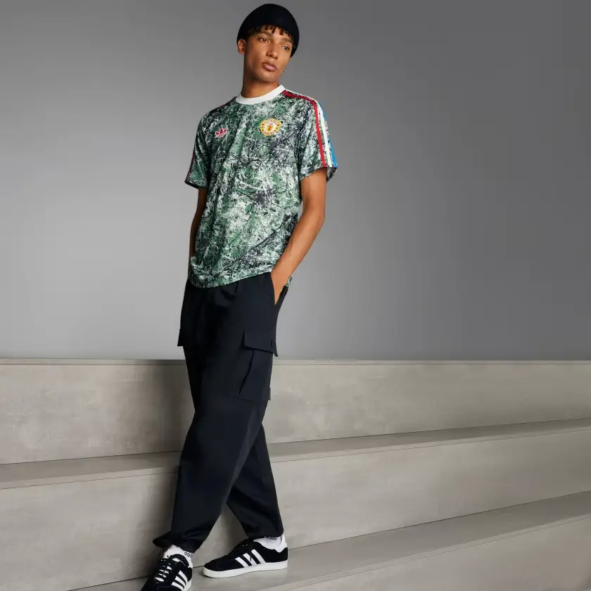 Áo Adidas Jersey Manchester United Stone Roses ‘Multi’ IM8270 - Ảnh 3