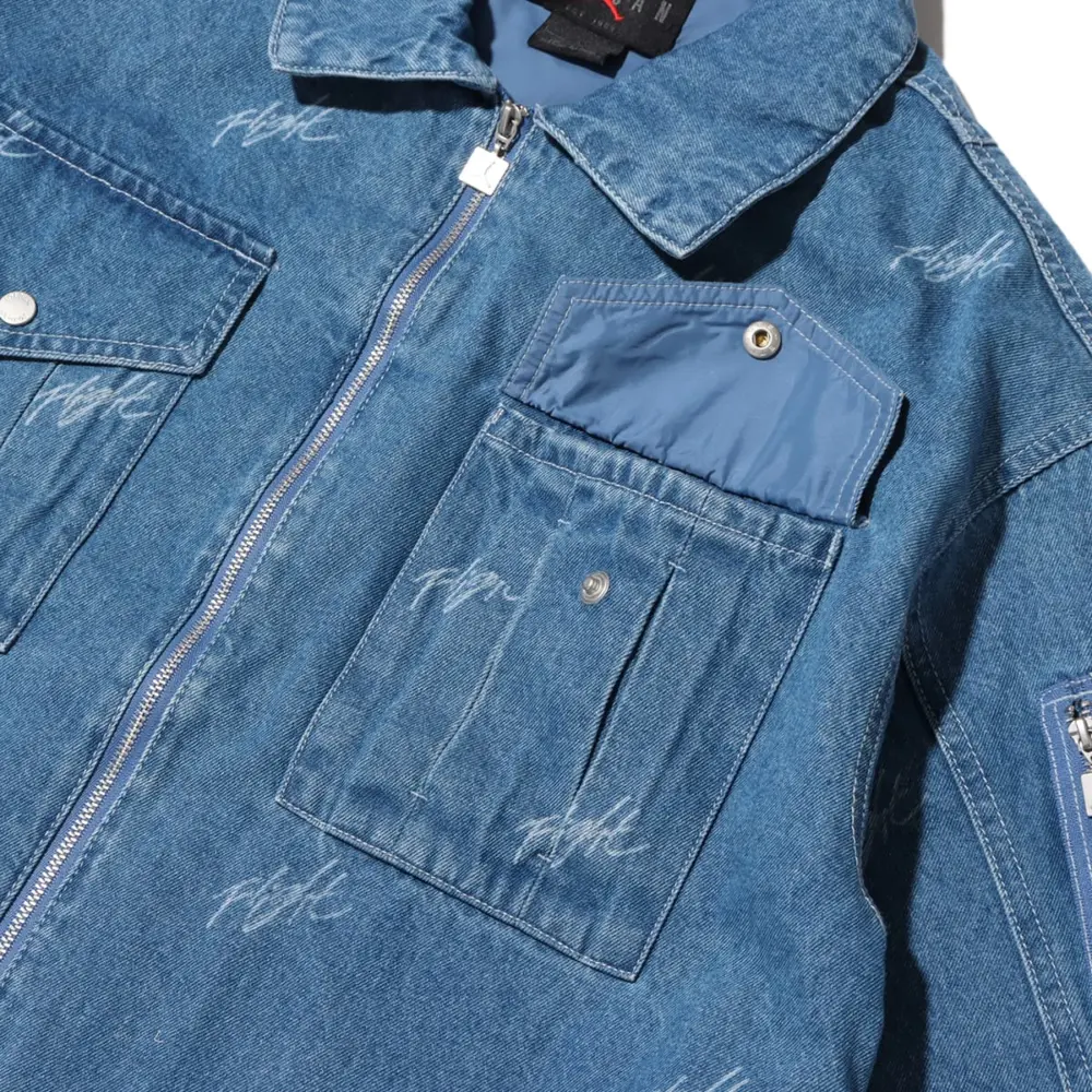 Alternative view of Áo Nike Jordan Renegade Jacket ‘Stone Blue’ FN5354-453