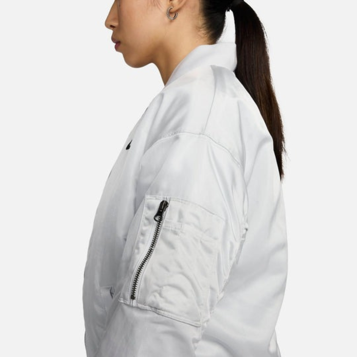Áo Nike Reversible Varsity Bomber Jacket ‘White’ DV7877-025 - Ảnh 4