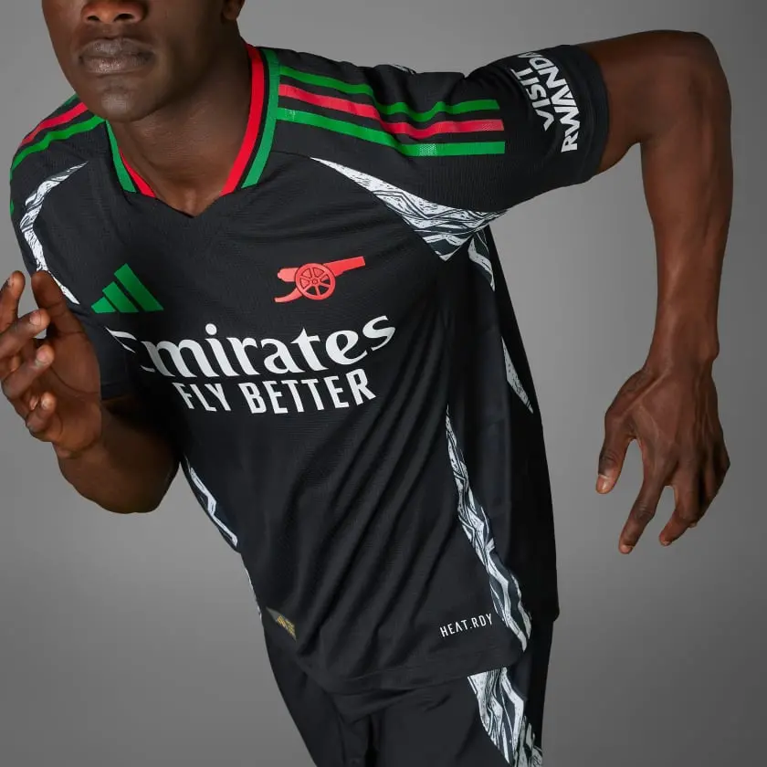 Áo Adidas Arsenal 24/25 Away Jersey ‘Black’ IT6147 - Ảnh 4