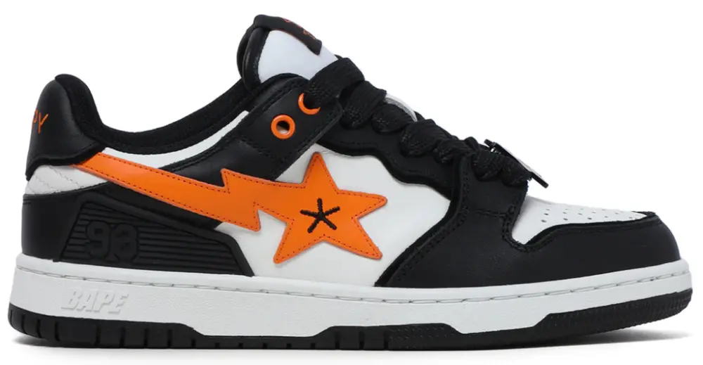 Giày Bape SK8 STA 'Black' BPYSNSN0001XM