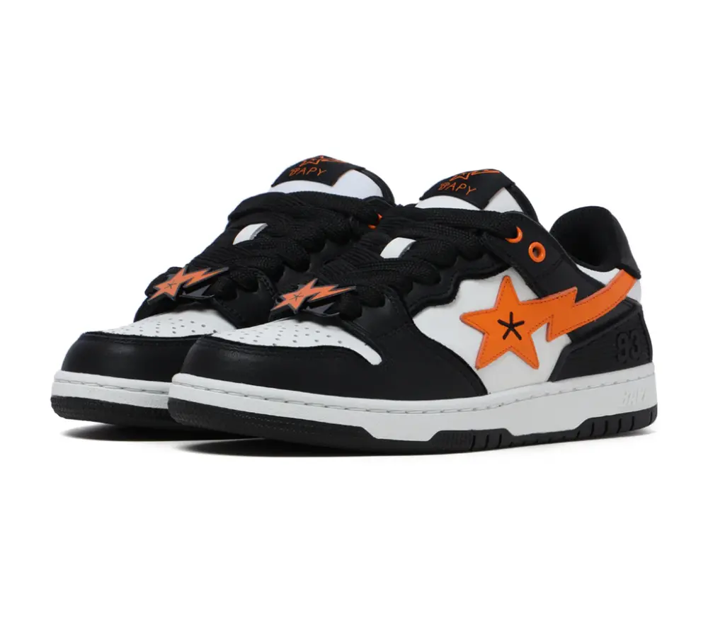Giày Bape SK8 STA 'Black' BPYSNSN0001XM - Ảnh 4