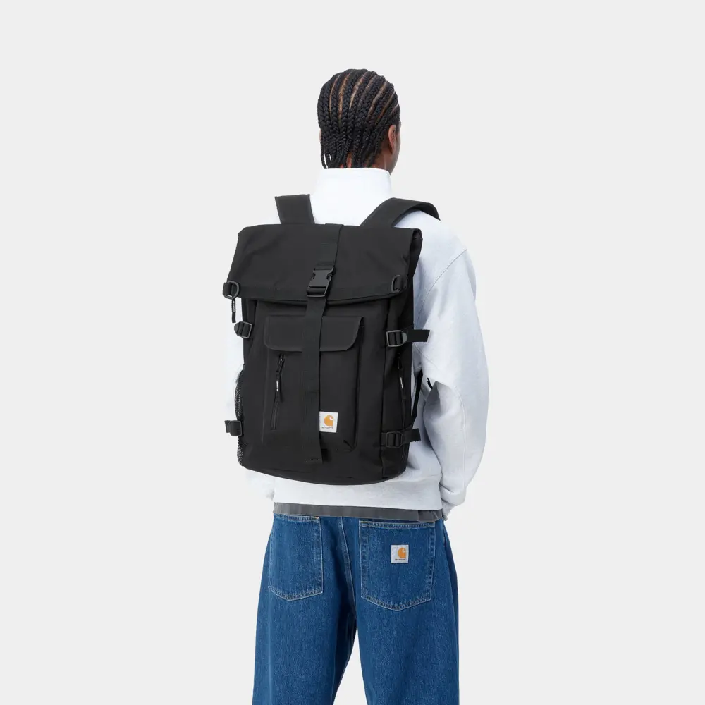 Balo Carhartt WIP Philis ‘Black’ I026177-89-XX - Ảnh 3