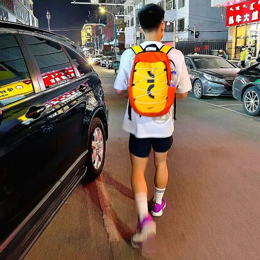 Alternative view of Balo Nike Air Sportswear 21L ‘Orange’ DV6246-819