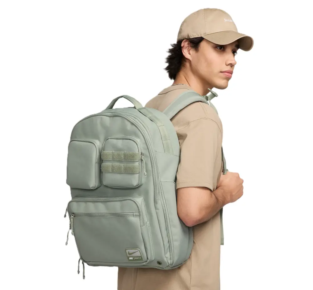 Alternative view of Balo Nike Utility Power Backpack ‘Jade Horizon’ FN4120-370