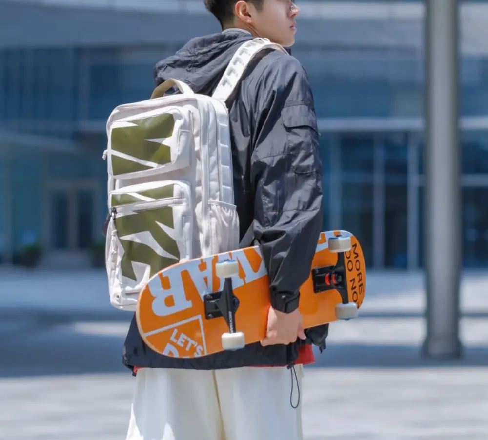 Alternative view of Balo Nike Utility Speed Backpack ‘White’ CZ1247-104