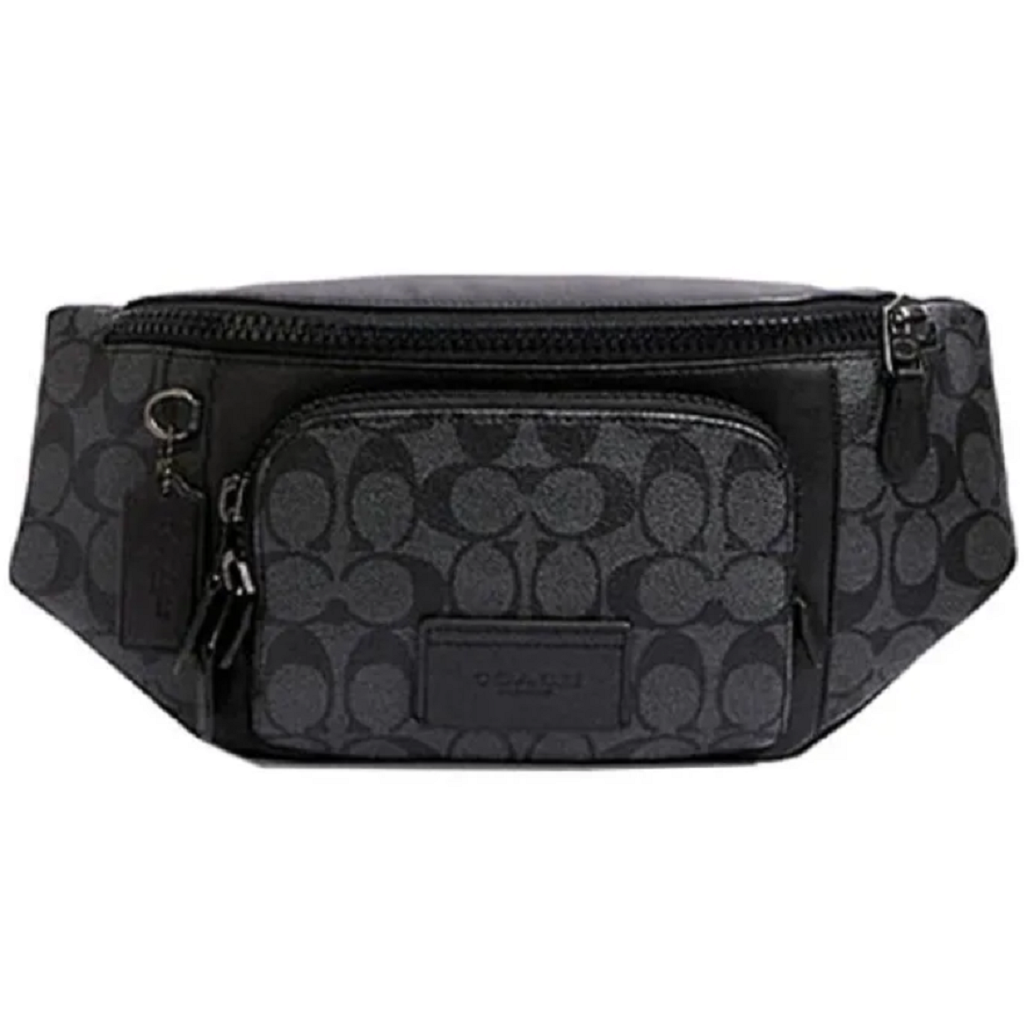 Túi Coach Track Belt ‘Black’ C3765-QBMI5