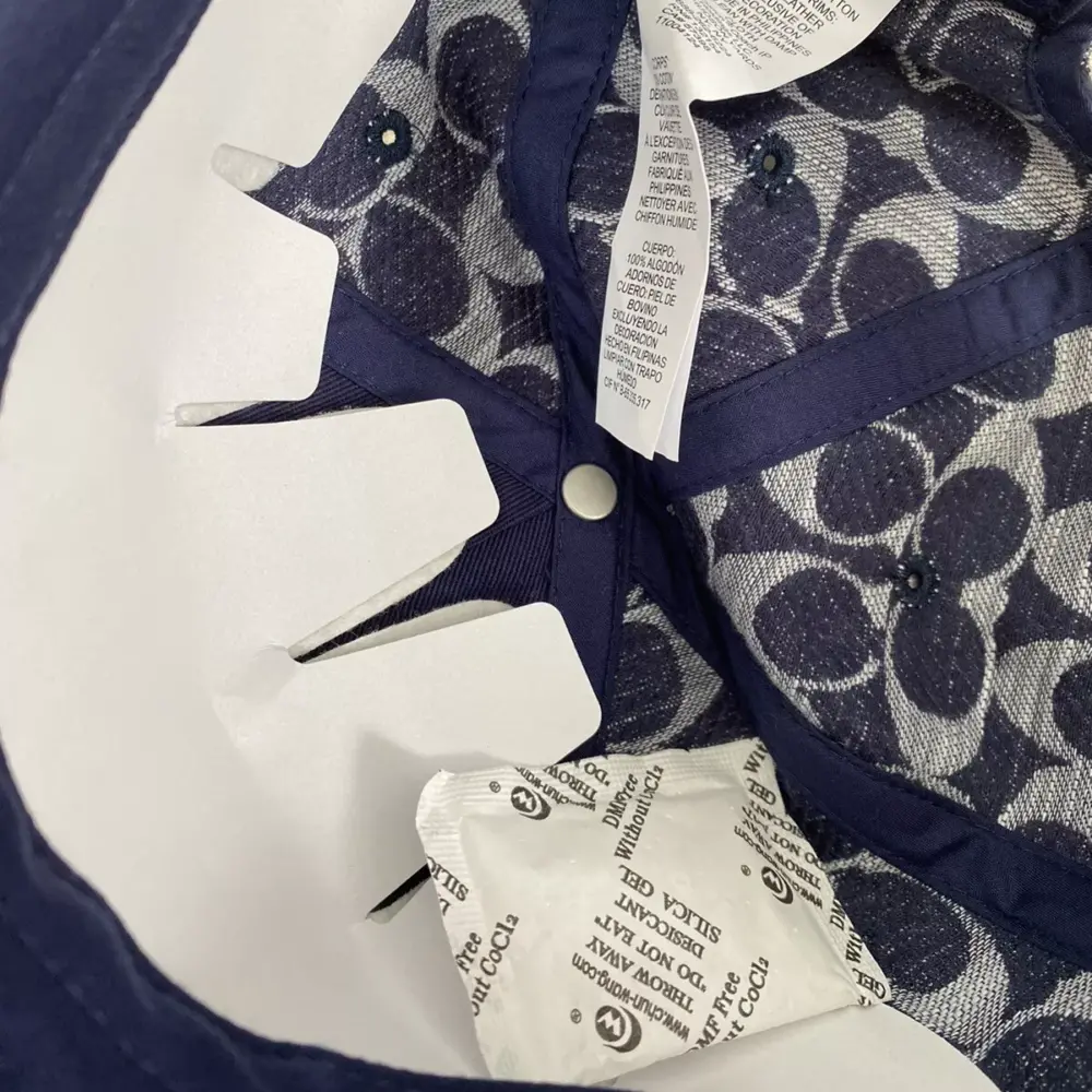 Mũ Coach Baseball Hat In Signature ‘Chambray’ C6679-CMB - Ảnh 3