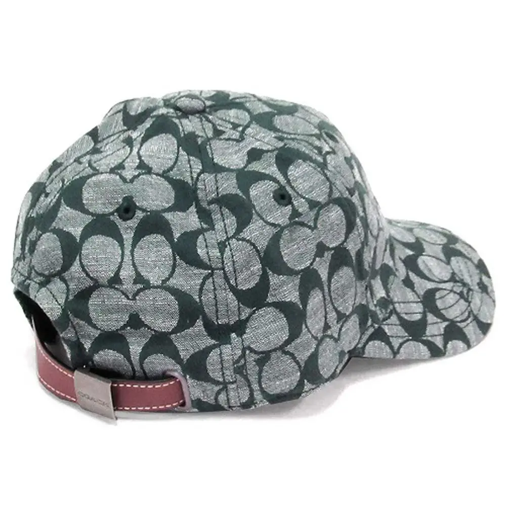 Mũ Coach Baseball Hat In Signature ‘Chambray’ C6679-CMB - Ảnh 4