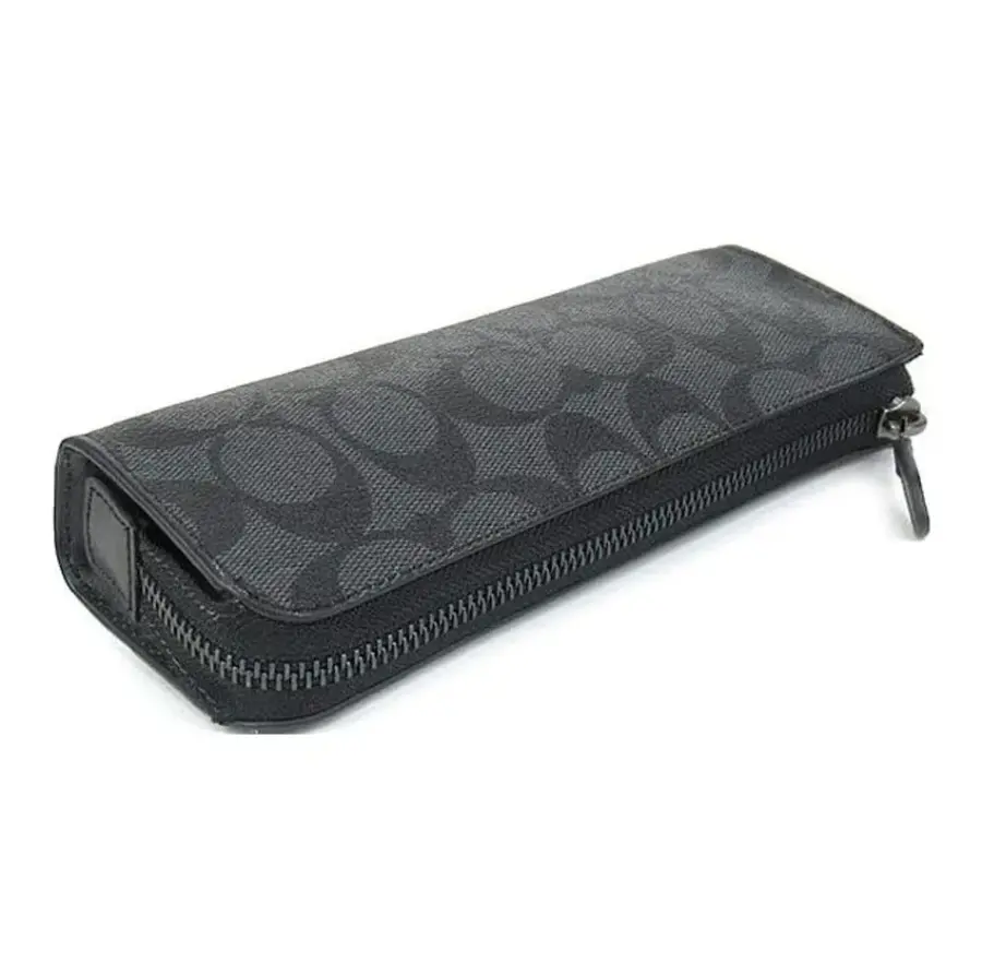 Túi Coach Pencil Case ‘Black’ C6986-QBO4G - Ảnh 2