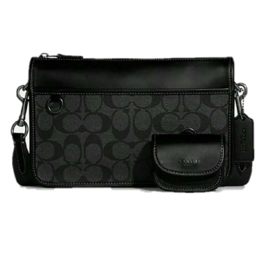 Túi Coach Heritage 25 ‘Black’ C8141-QBMI5