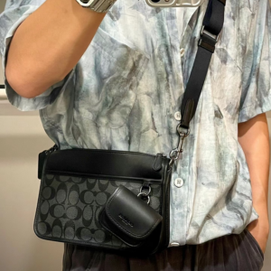 Alternative view of Túi Coach Heritage 25 ‘Black’ C8141-QBMI5