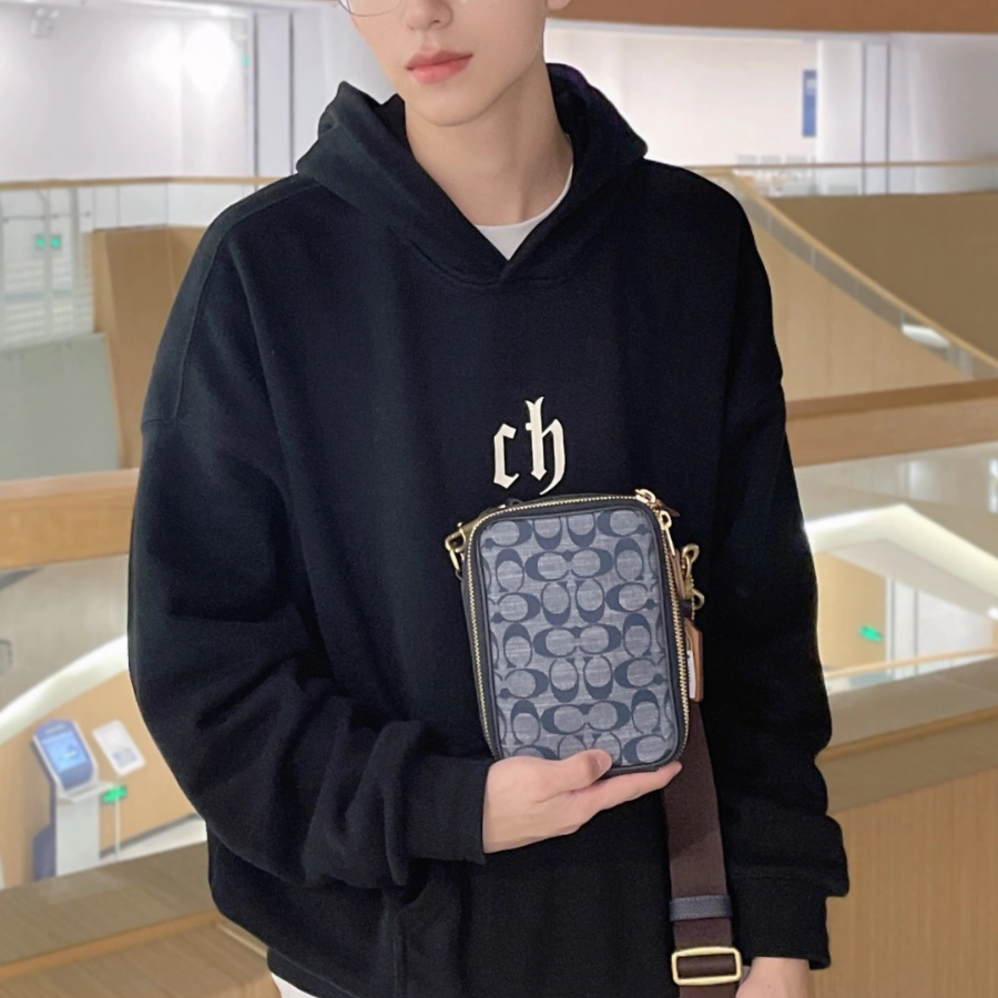 Túi Coach Stanton 13 ‘Navy’ C8235-B4EI - Ảnh 3