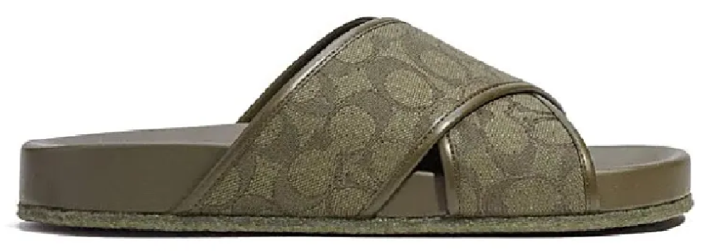 Dép Coach Flip-flop ‘Dark Green’ CA158-PJR