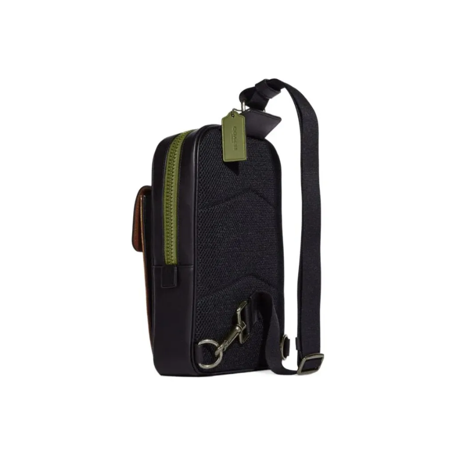 Túi Coach Track Pack ‘Khaki’ CC017-QBUOX - Ảnh 3