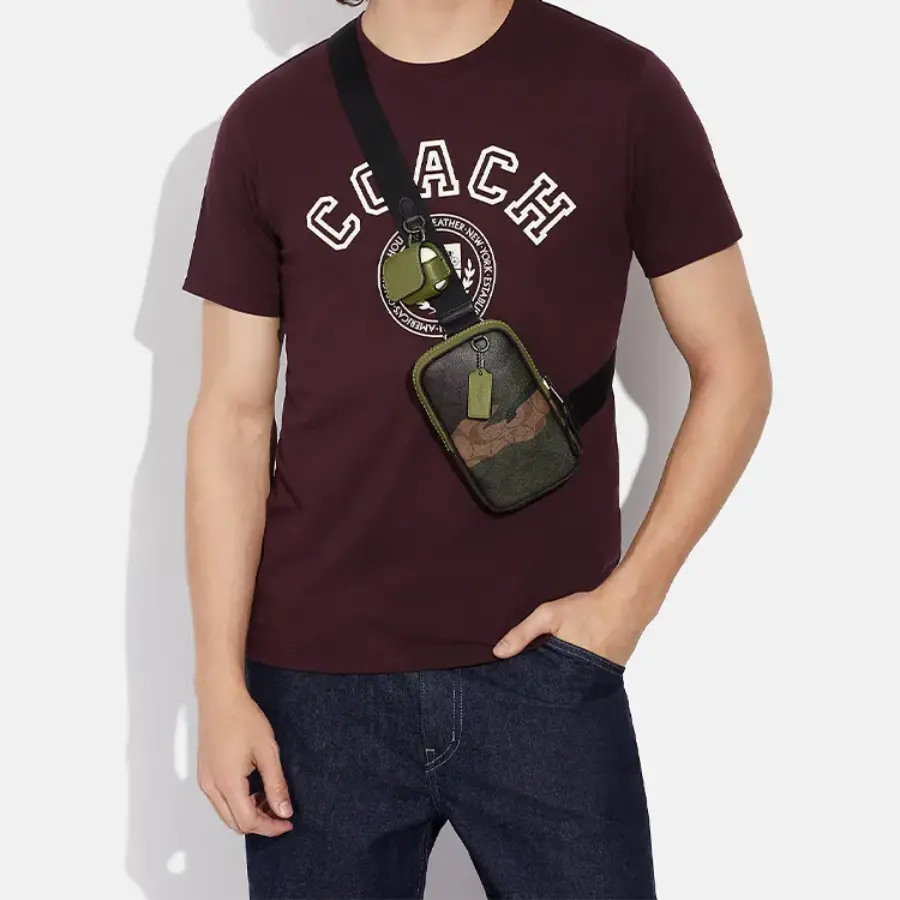 Túi Coach Phone 11 ‘Camo’ CC026-QBUOX - Ảnh 3