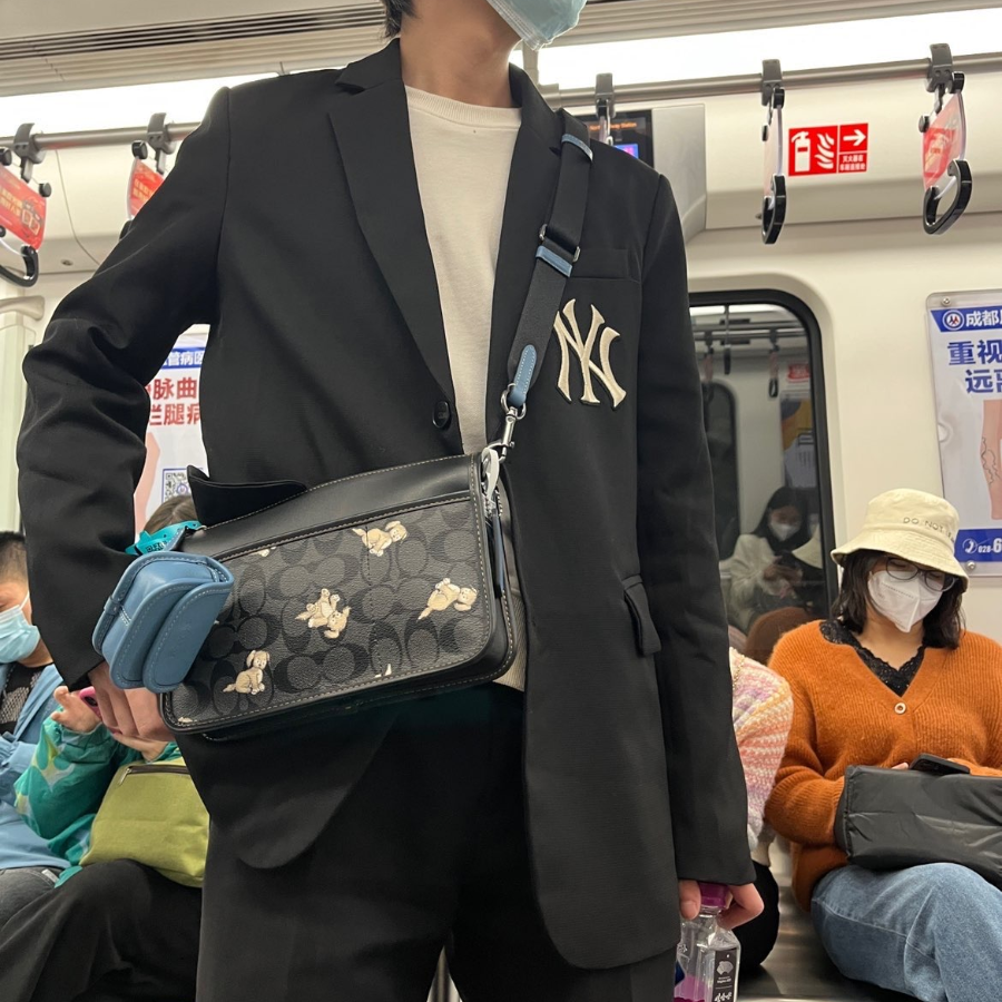 Túi Coach Heritage Crossbody ‘Creature Print’ CC131-QBPHT - Ảnh 2