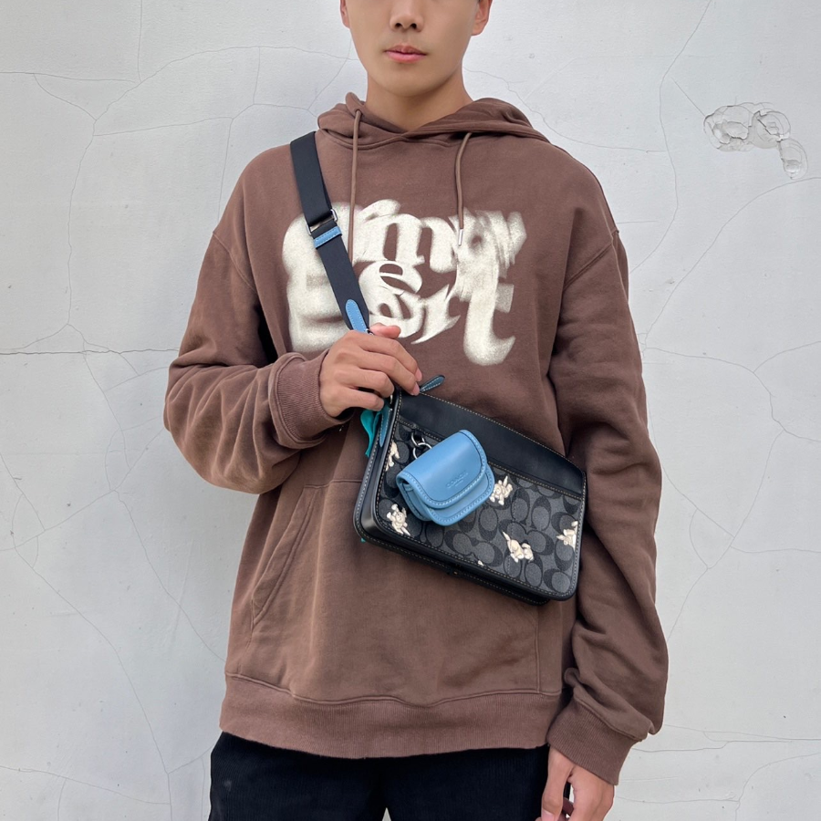 Túi Coach Heritage Crossbody ‘Creature Print’ CC131-QBPHT - Ảnh 4