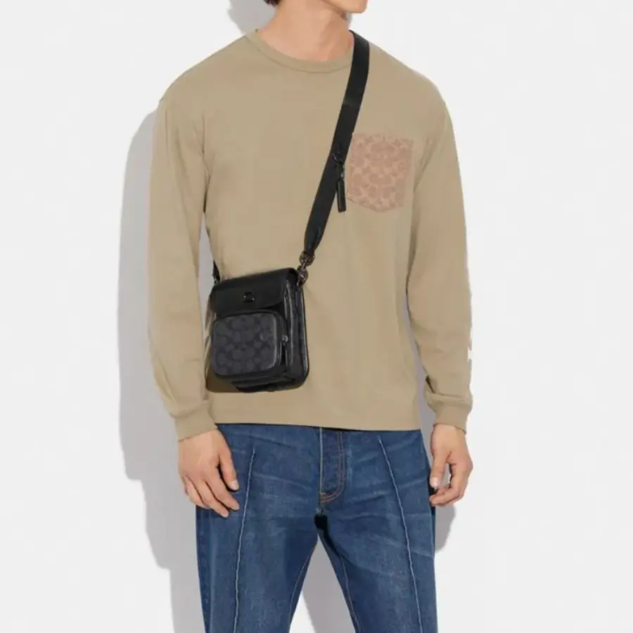 Alternative view of Túi Coach Crossbody 15 ‘Black’ CH710-MI5