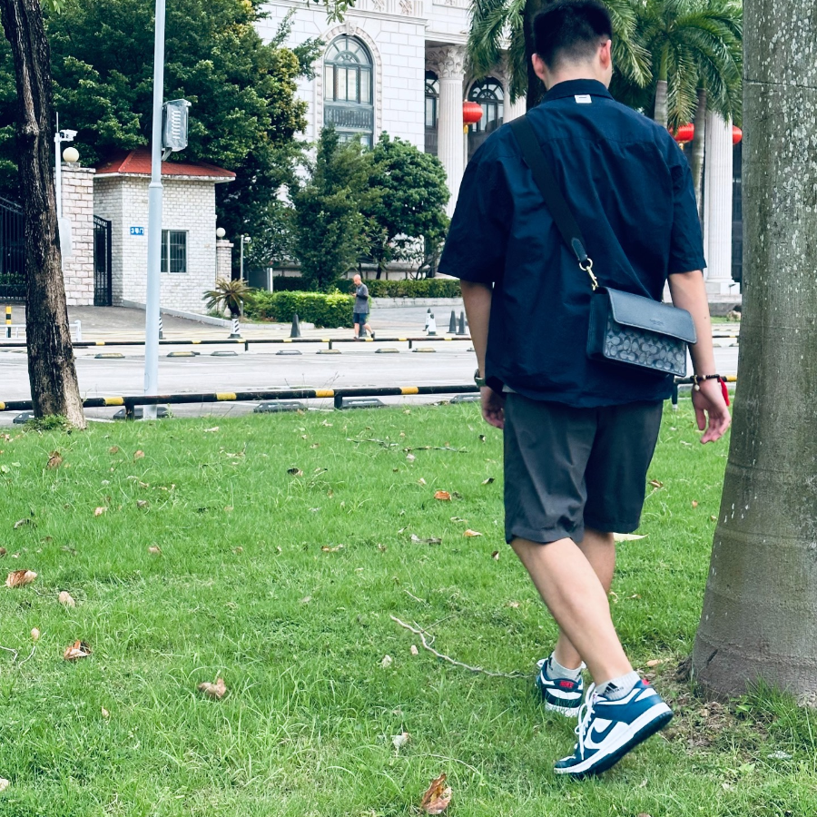 Túi Coach Turner 25 ‘Navy’ CH828-B4DE - Ảnh 2