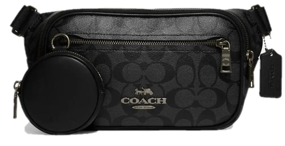 Túi Coach Elias Belt Bag ‘Black’ CJ506-QBO4G