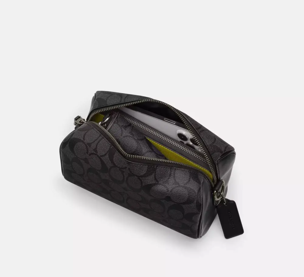 Alternative view of Túi Coach Axel Crossbody ‘Black’ CJ674-QBO4G